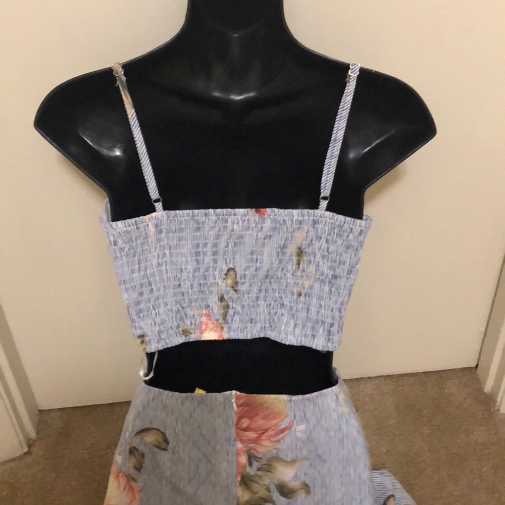 WHO I AM Tropical Open Wrap Around Pants & Top 6 - Picture 5 of 6
